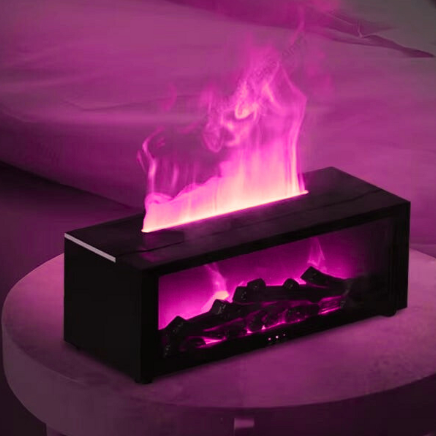 Air Humidifier Essential Oils Humidifiers Home Aroma Humidifier Flame Automatic Fragrance Diffuser with LED Light Remote Control