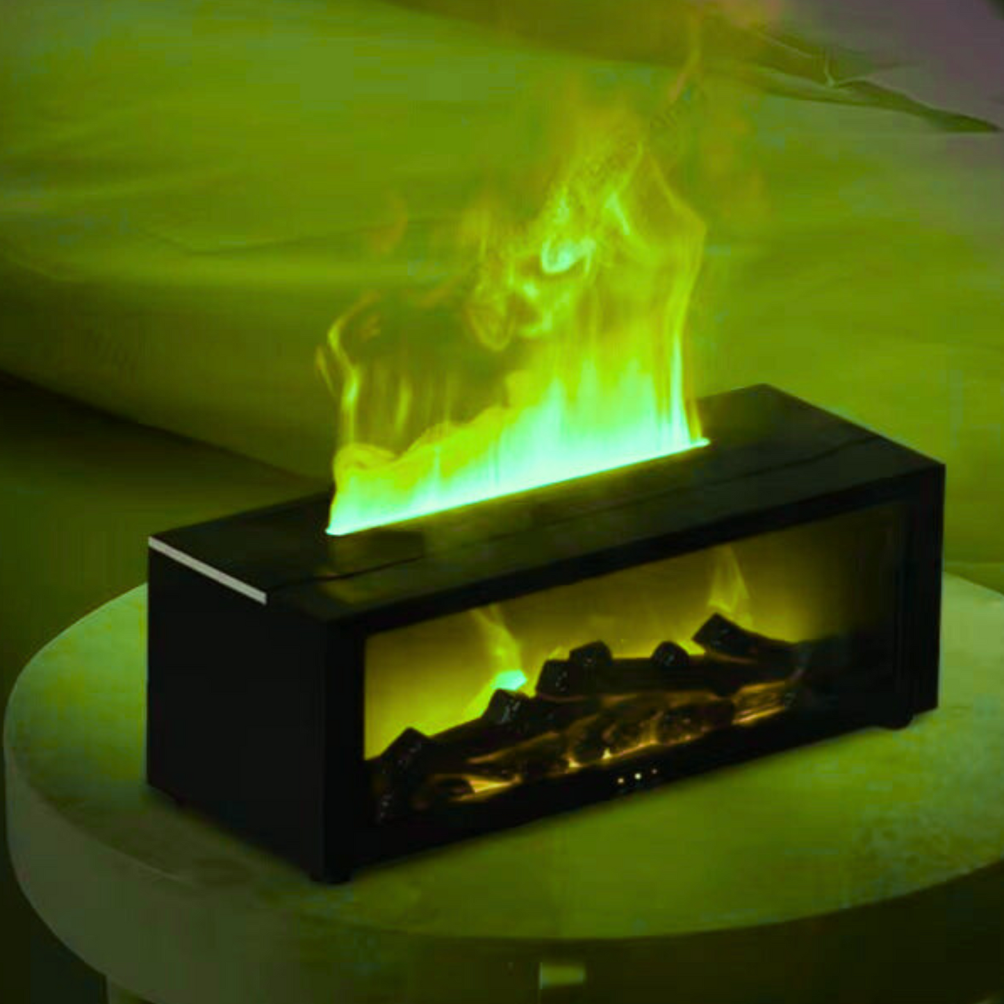 Air Humidifier Essential Oils Humidifiers Home Aroma Humidifier Flame Automatic Fragrance Diffuser with LED Light Remote Control