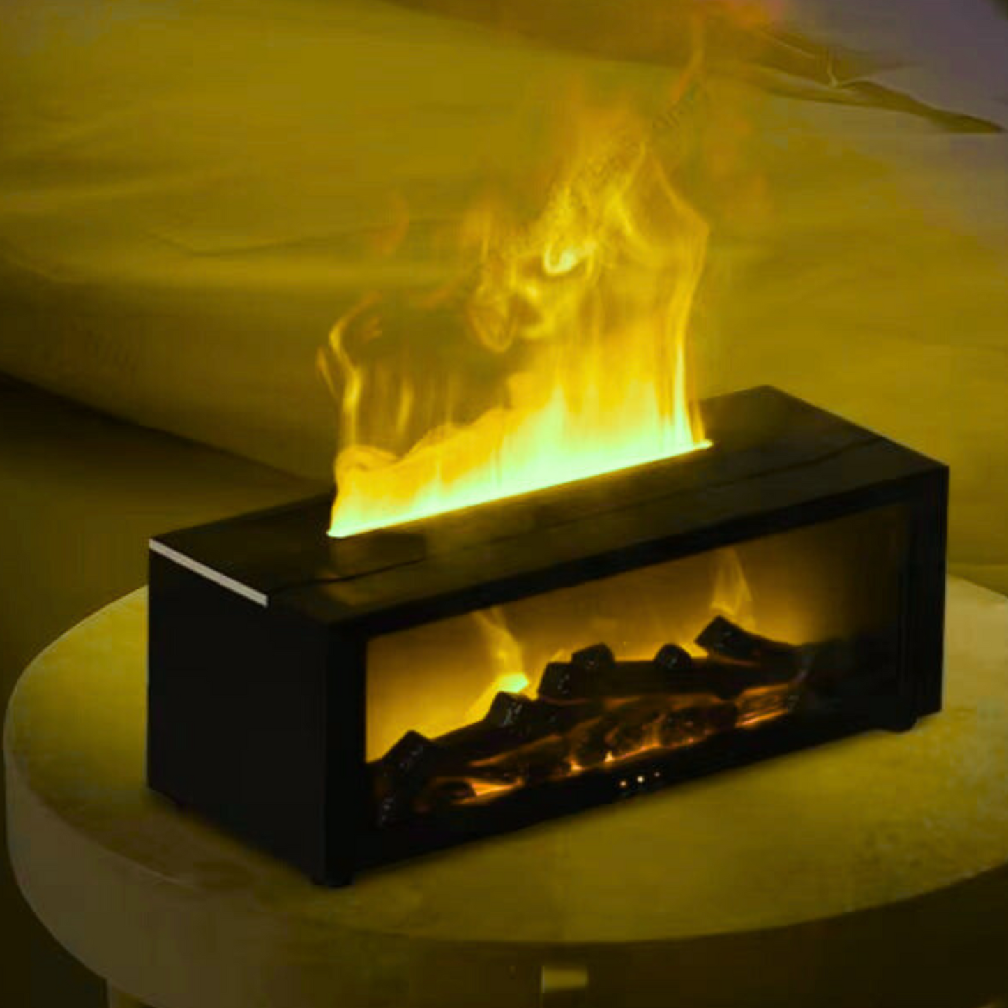 Air Humidifier Essential Oils Humidifiers Home Aroma Humidifier Flame Automatic Fragrance Diffuser with LED Light Remote Control