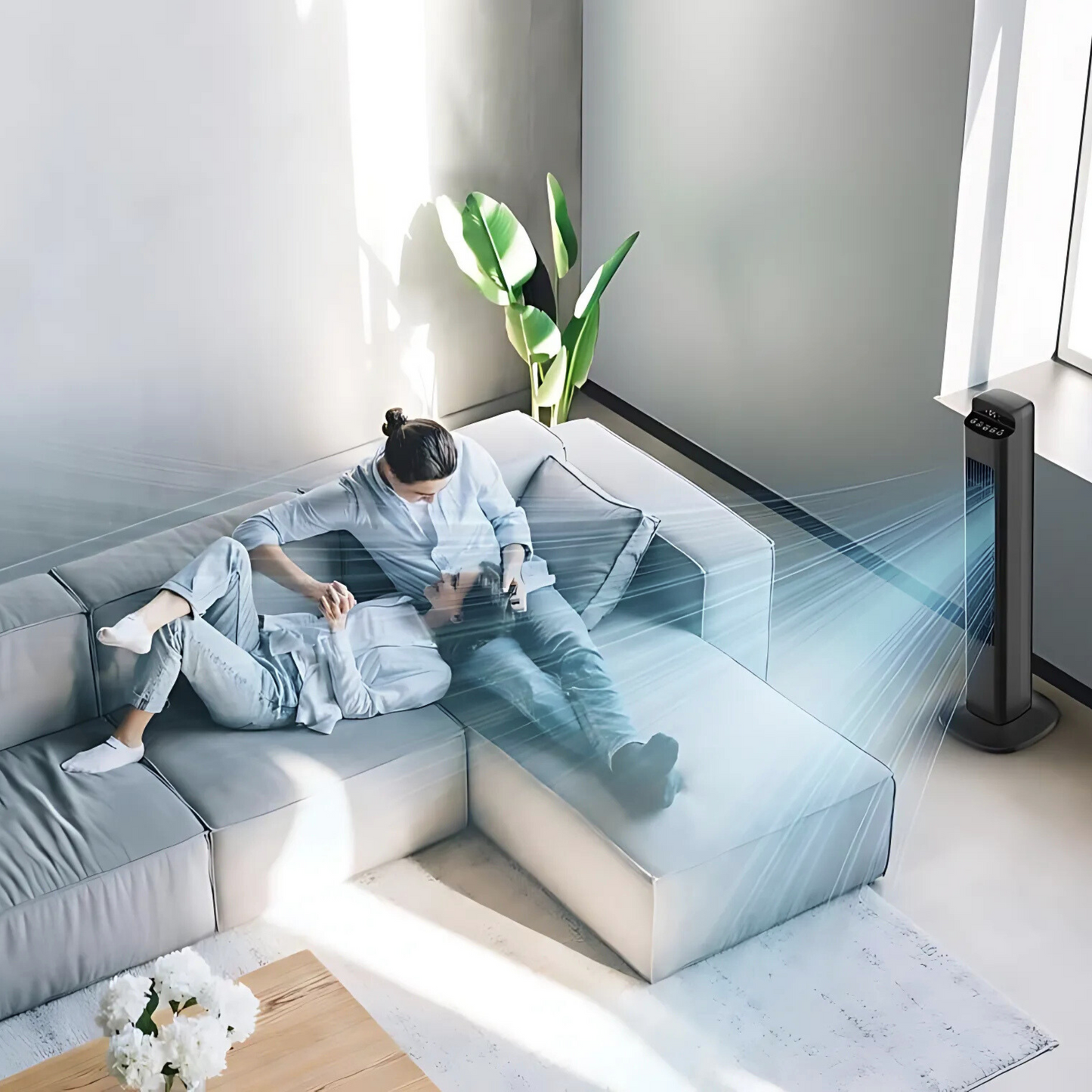 BlissAir de Torre – Control desde App + Control Remoto