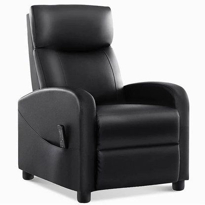 Sweetfurniture Recliner Chair for Living Room, Massage Recliner Chair Theater Chairs Adjustable Modern Reclining Chair with Padded Seat Backrest