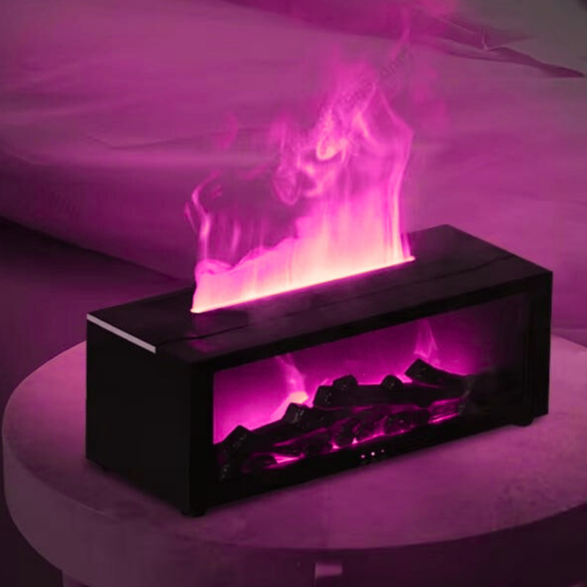 Air Humidifier Essential Oils Humidifiers Home Aroma Humidifier Flame Automatic Fragrance Diffuser with LED Light Remote Control