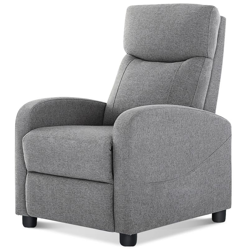Sweetfurniture Recliner Chair for Living Room, Massage Recliner Chair Theater Chairs Adjustable Modern Reclining Chair with Padded Seat Backrest